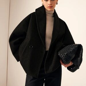 Elegant Black Women's Coat